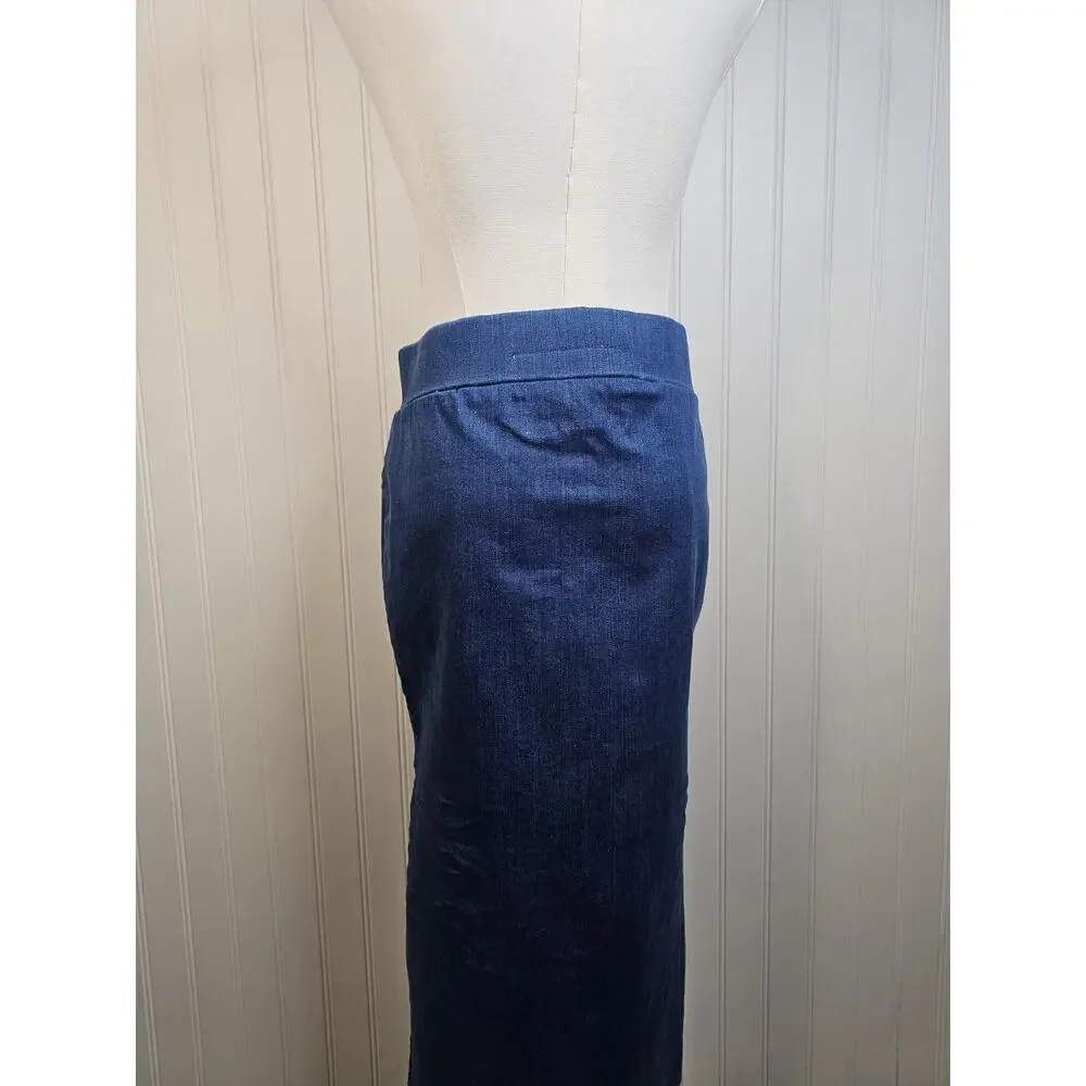 Frank & Eileen Donegal Unforgettable Jean Skirt Women’s Size 2 Stretch - Picture 4 of 11